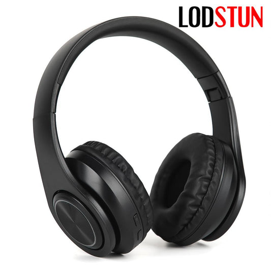 Lodstun Long Battery Life Headset Bluetooth Headphones